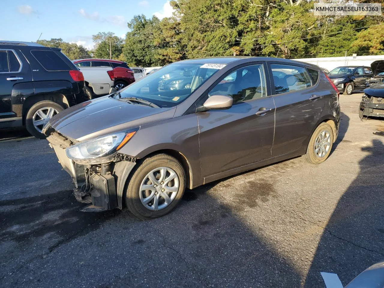 KMHCT5AE5EU163363 2014 Hyundai Accent Gls