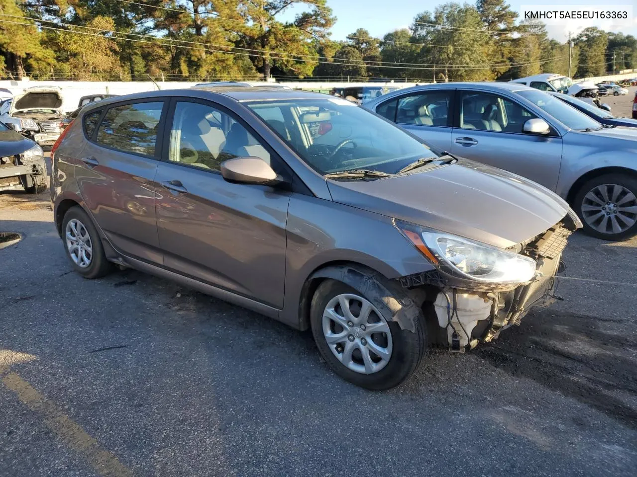 KMHCT5AE5EU163363 2014 Hyundai Accent Gls