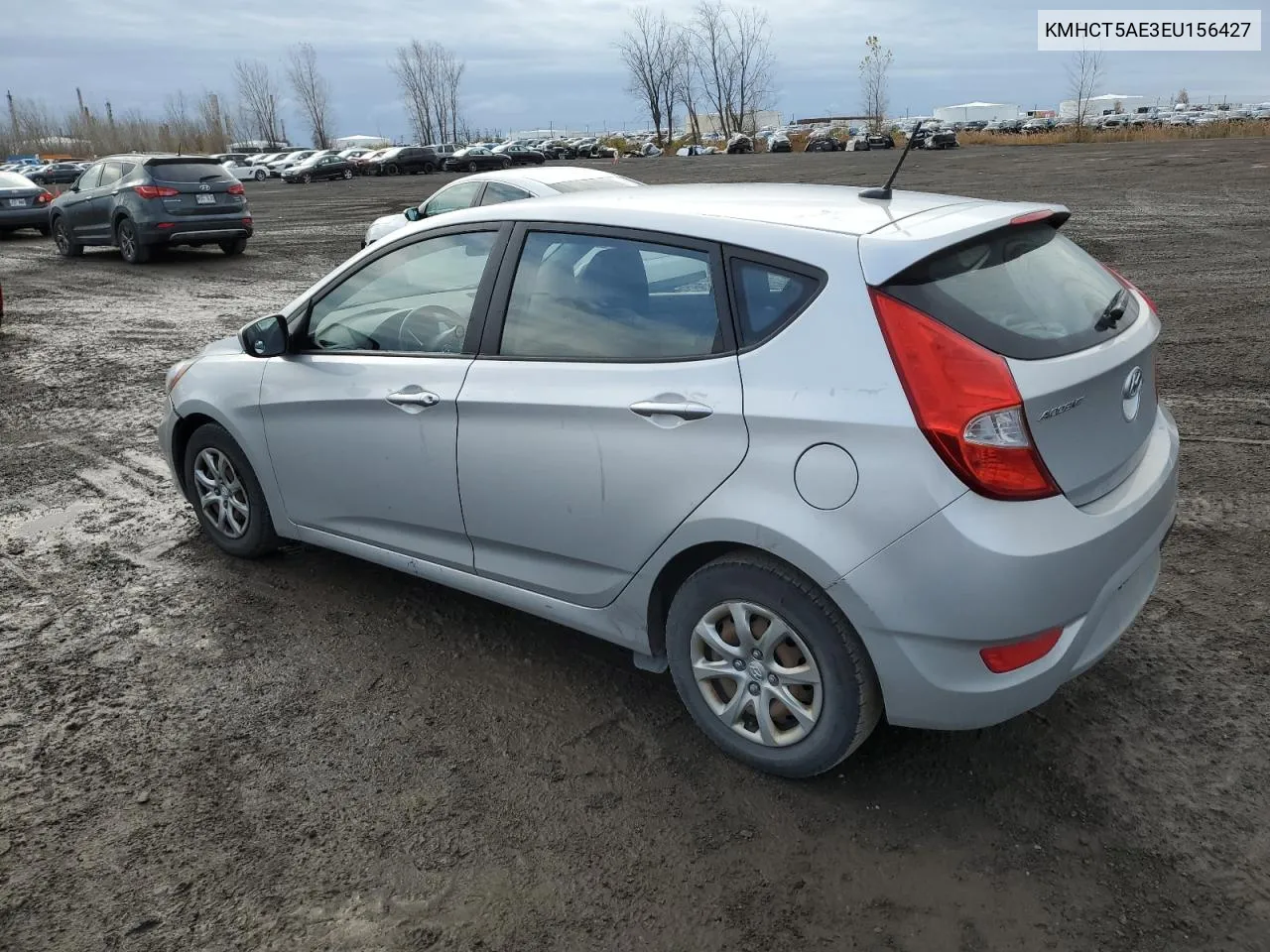 2014 Hyundai Accent Gls VIN: KMHCT5AE3EU156427 Lot: 78691544