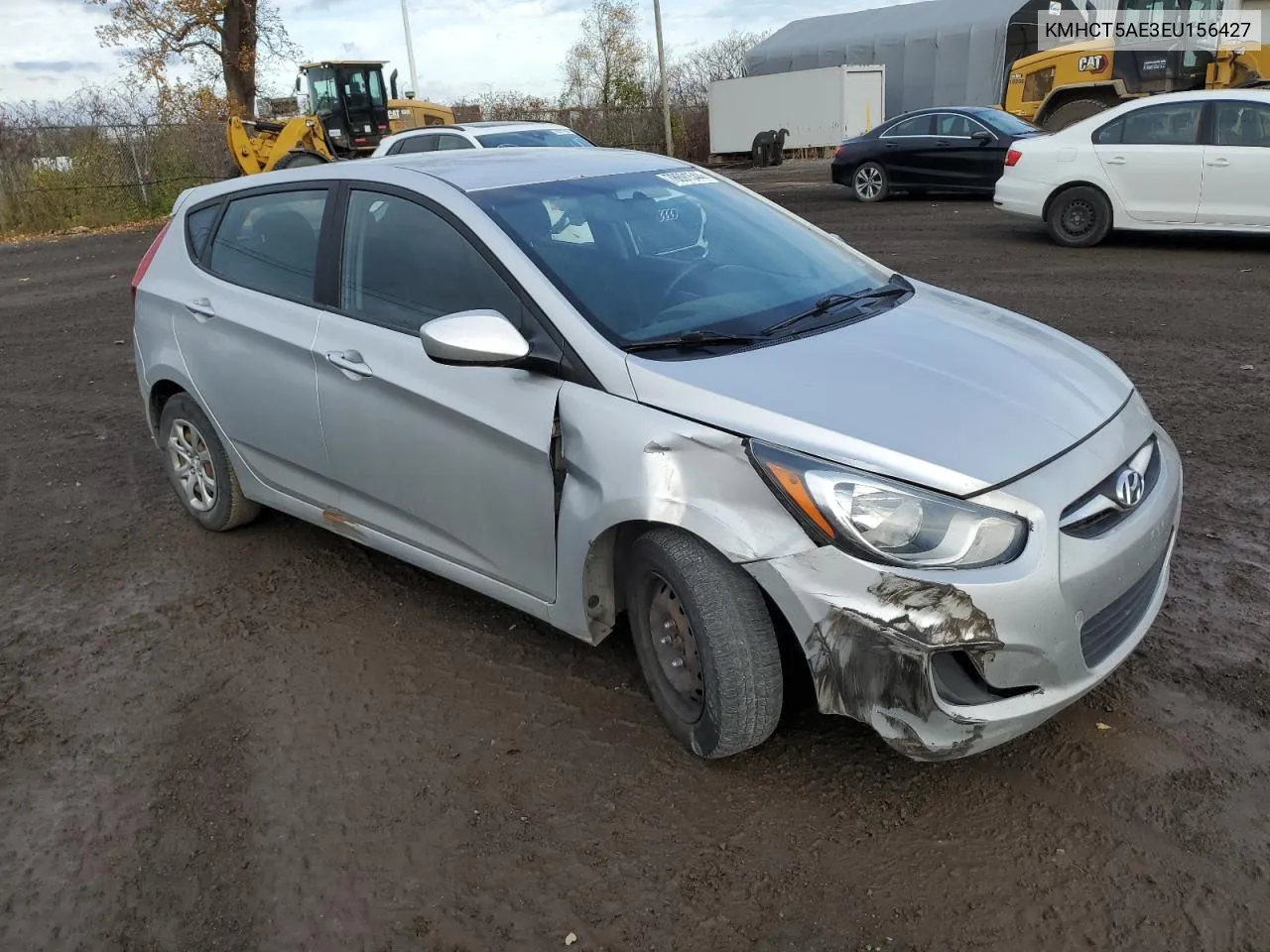 2014 Hyundai Accent Gls VIN: KMHCT5AE3EU156427 Lot: 78691544