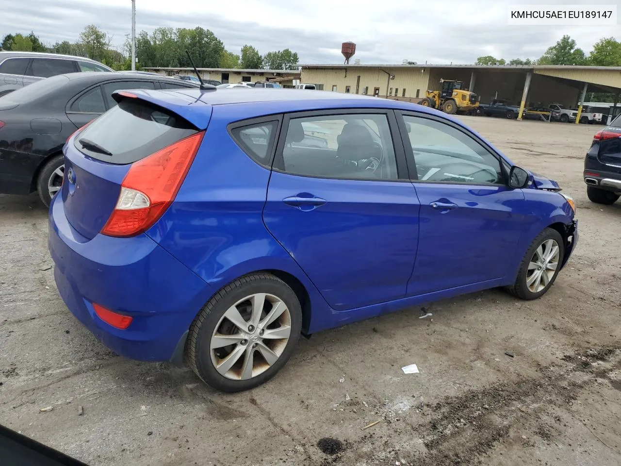 KMHCU5AE1EU189147 2014 Hyundai Accent Gls