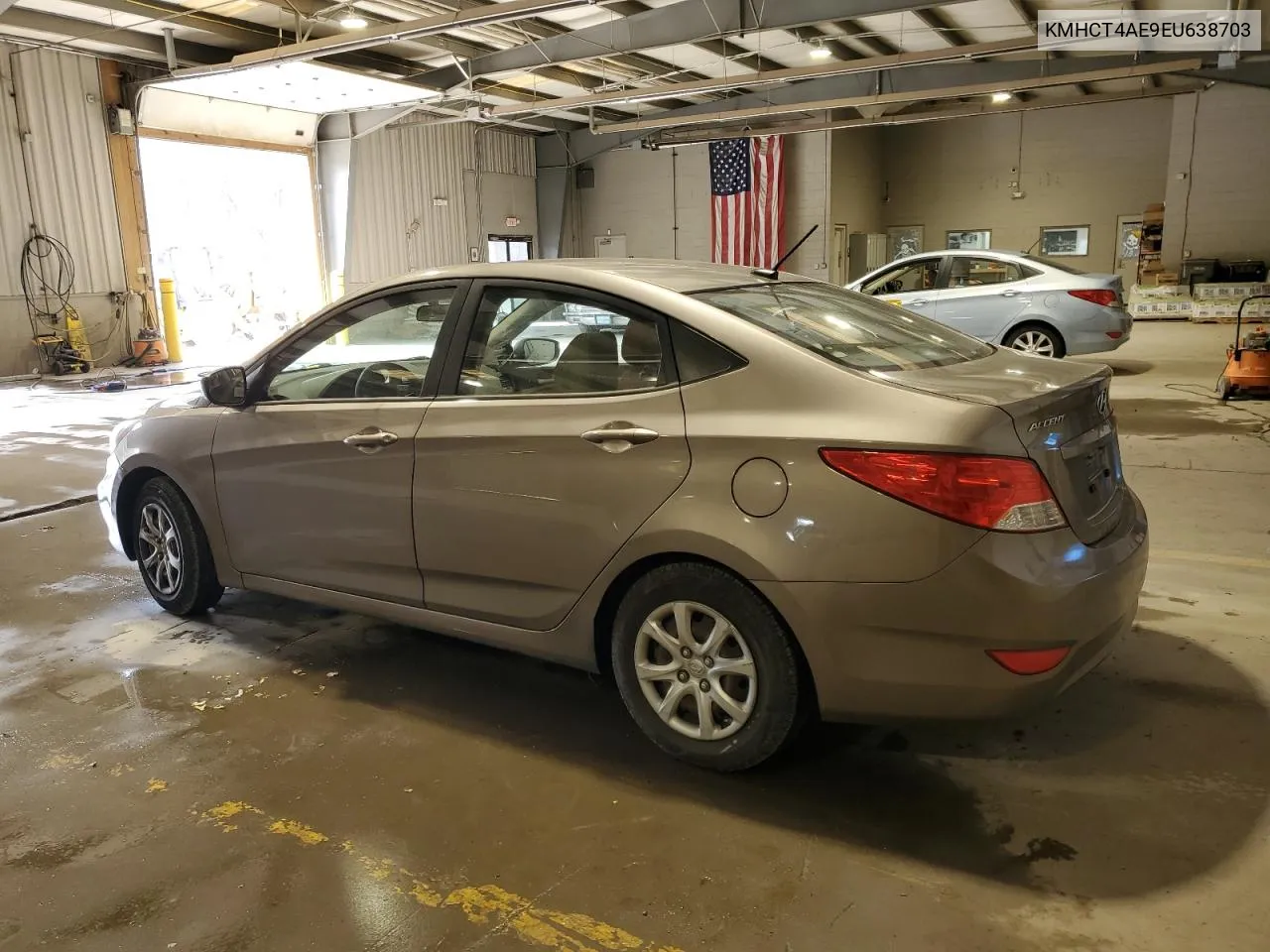 2014 Hyundai Accent Gls VIN: KMHCT4AE9EU638703 Lot: 79084324