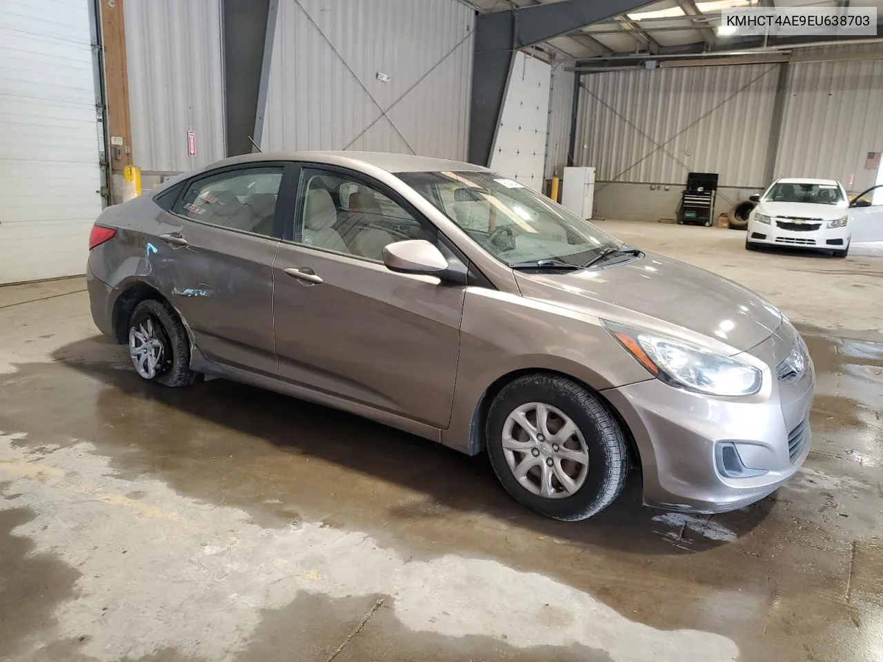 2014 Hyundai Accent Gls VIN: KMHCT4AE9EU638703 Lot: 79084324