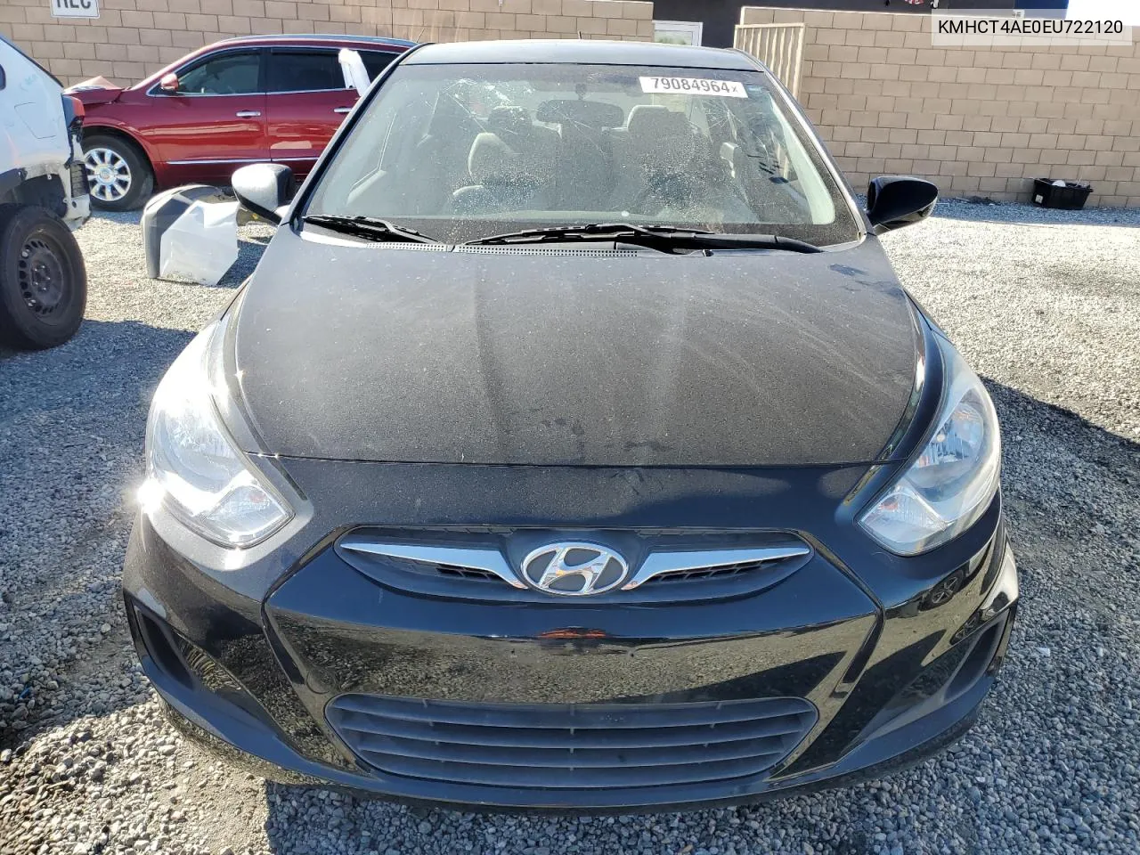 2014 Hyundai Accent Gls VIN: KMHCT4AE0EU722120 Lot: 79084964