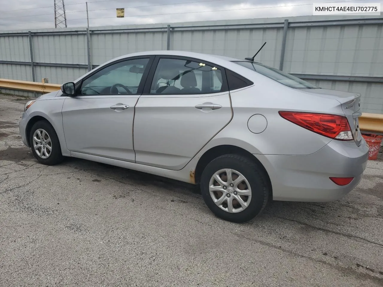 2014 Hyundai Accent Gls VIN: KMHCT4AE4EU702775 Lot: 79215364