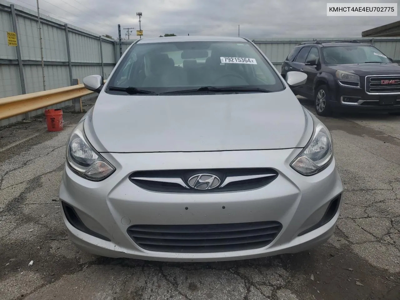 2014 Hyundai Accent Gls VIN: KMHCT4AE4EU702775 Lot: 79215364