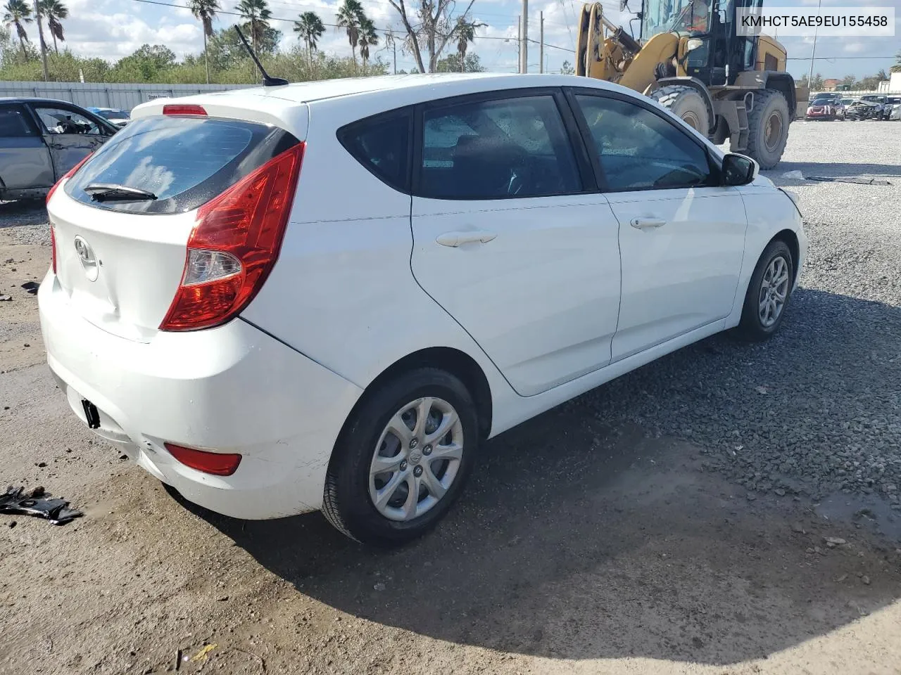 2014 Hyundai Accent Gls VIN: KMHCT5AE9EU155458 Lot: 80656924