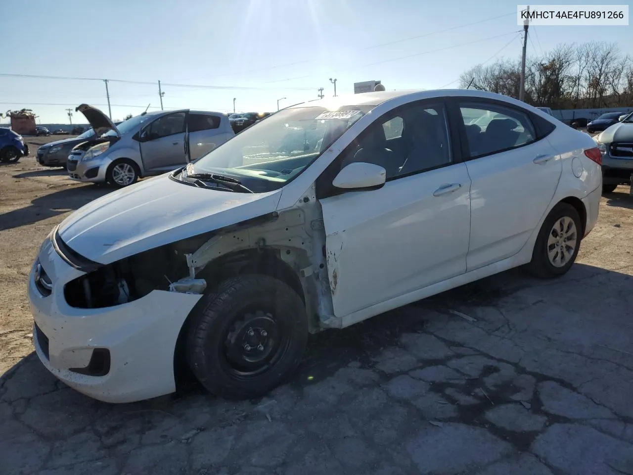 KMHCT4AE4FU891266 2015 Hyundai Accent Gls