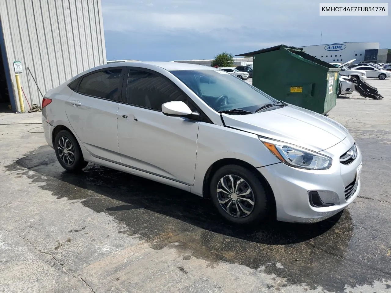 2015 Hyundai Accent Gls VIN: KMHCT4AE7FU854776 Lot: 54265554