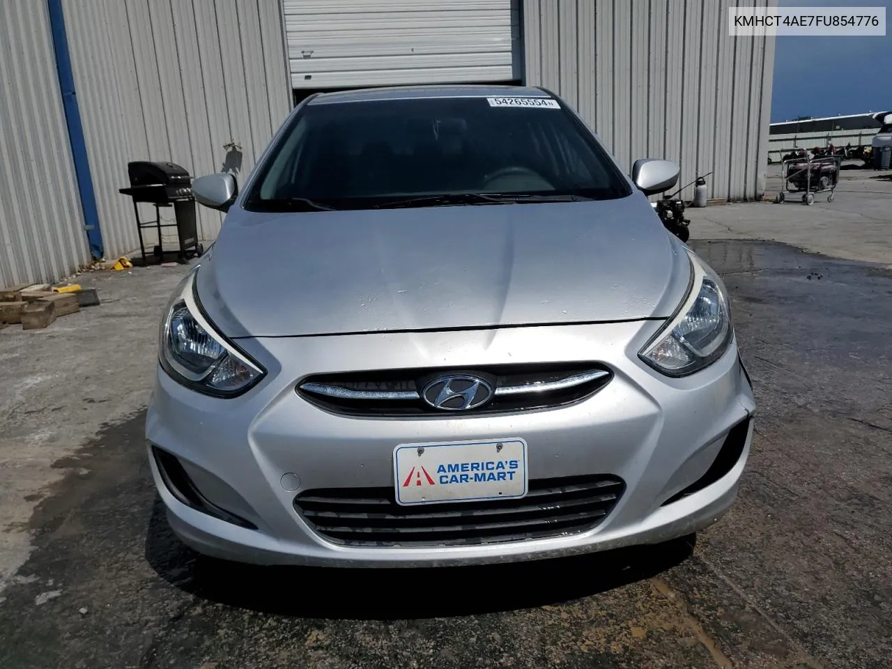 2015 Hyundai Accent Gls VIN: KMHCT4AE7FU854776 Lot: 54265554