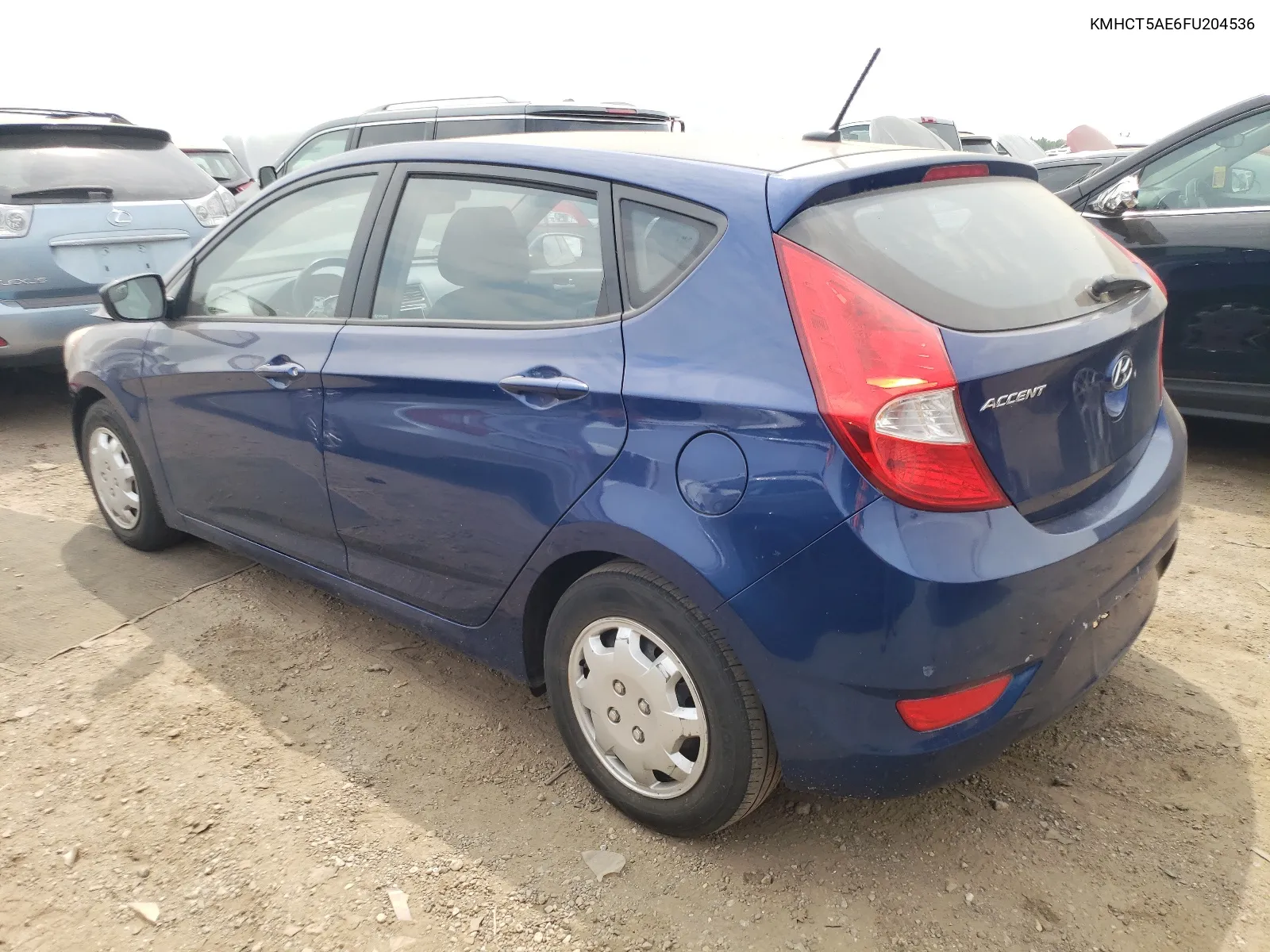 KMHCT5AE6FU204536 2015 Hyundai Accent Gs