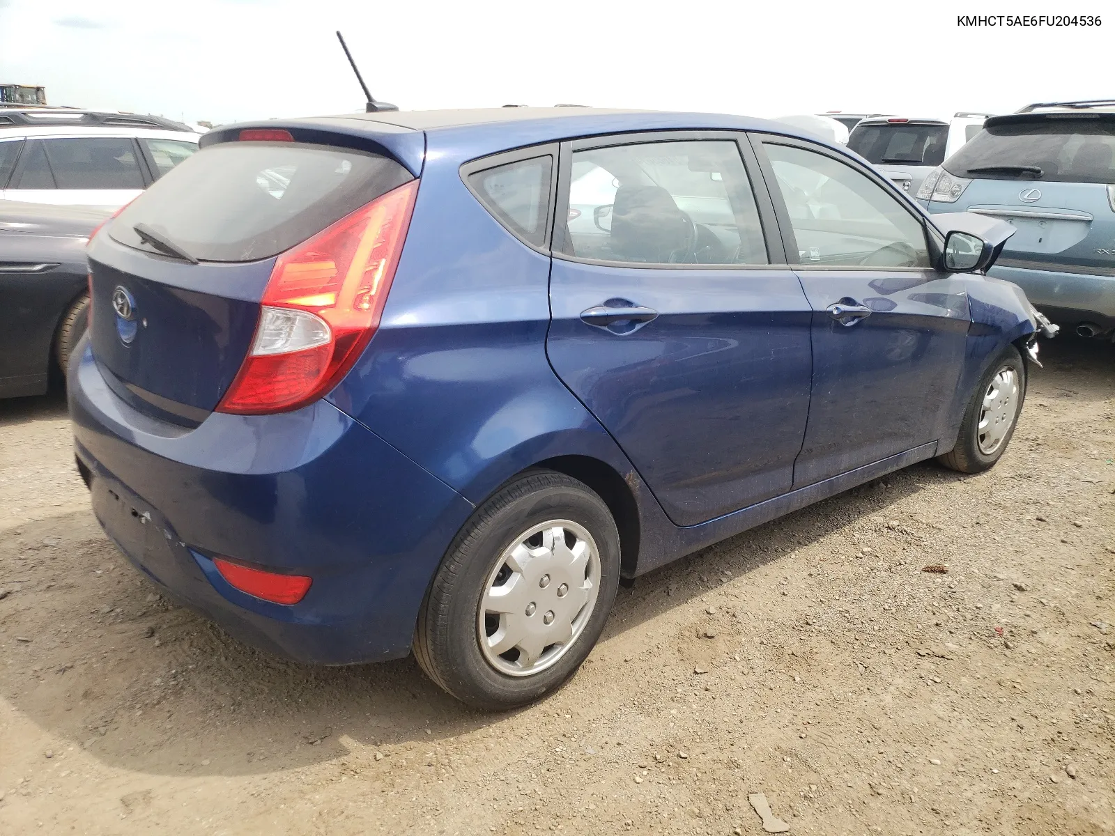 KMHCT5AE6FU204536 2015 Hyundai Accent Gs