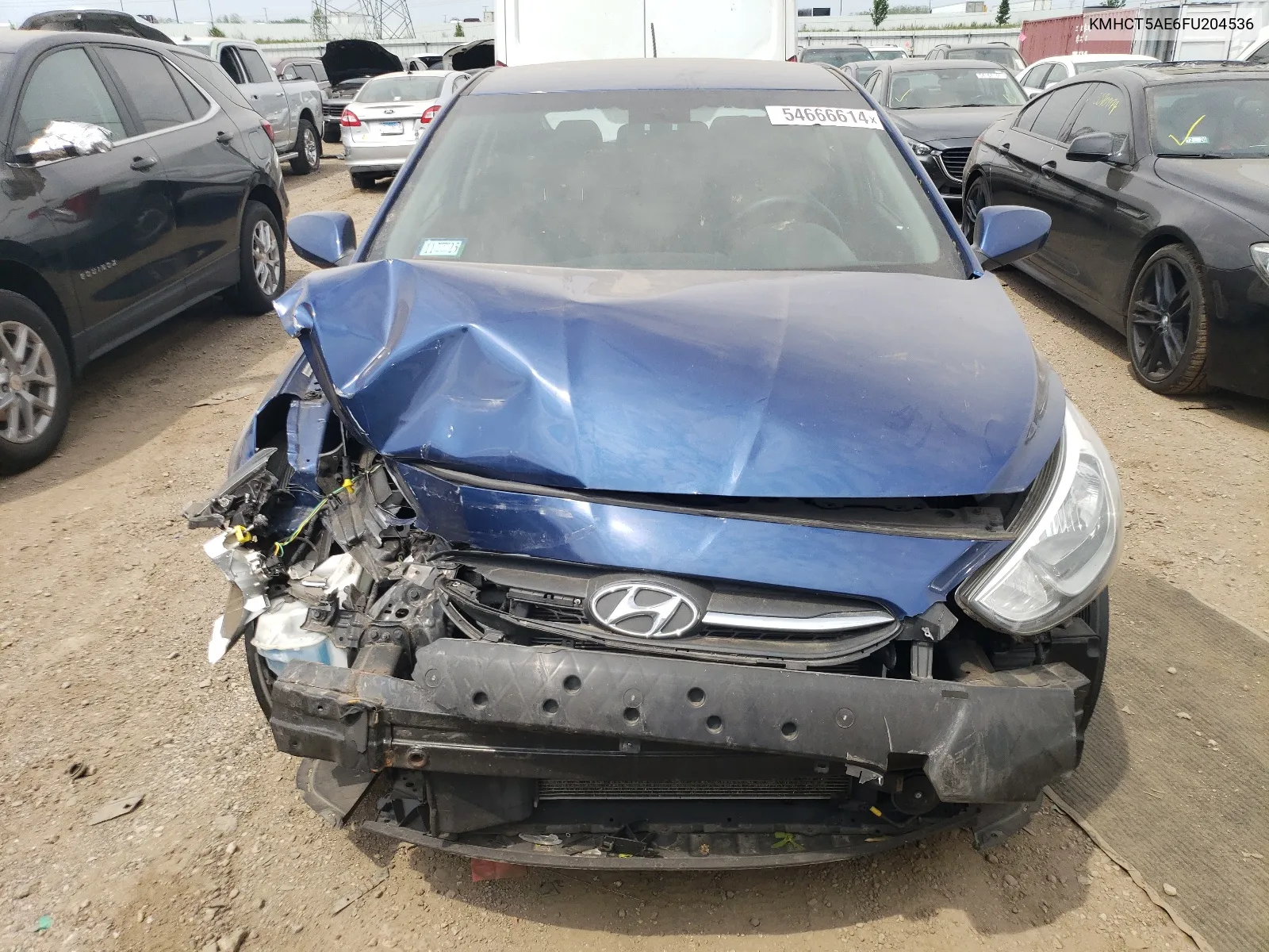 KMHCT5AE6FU204536 2015 Hyundai Accent Gs