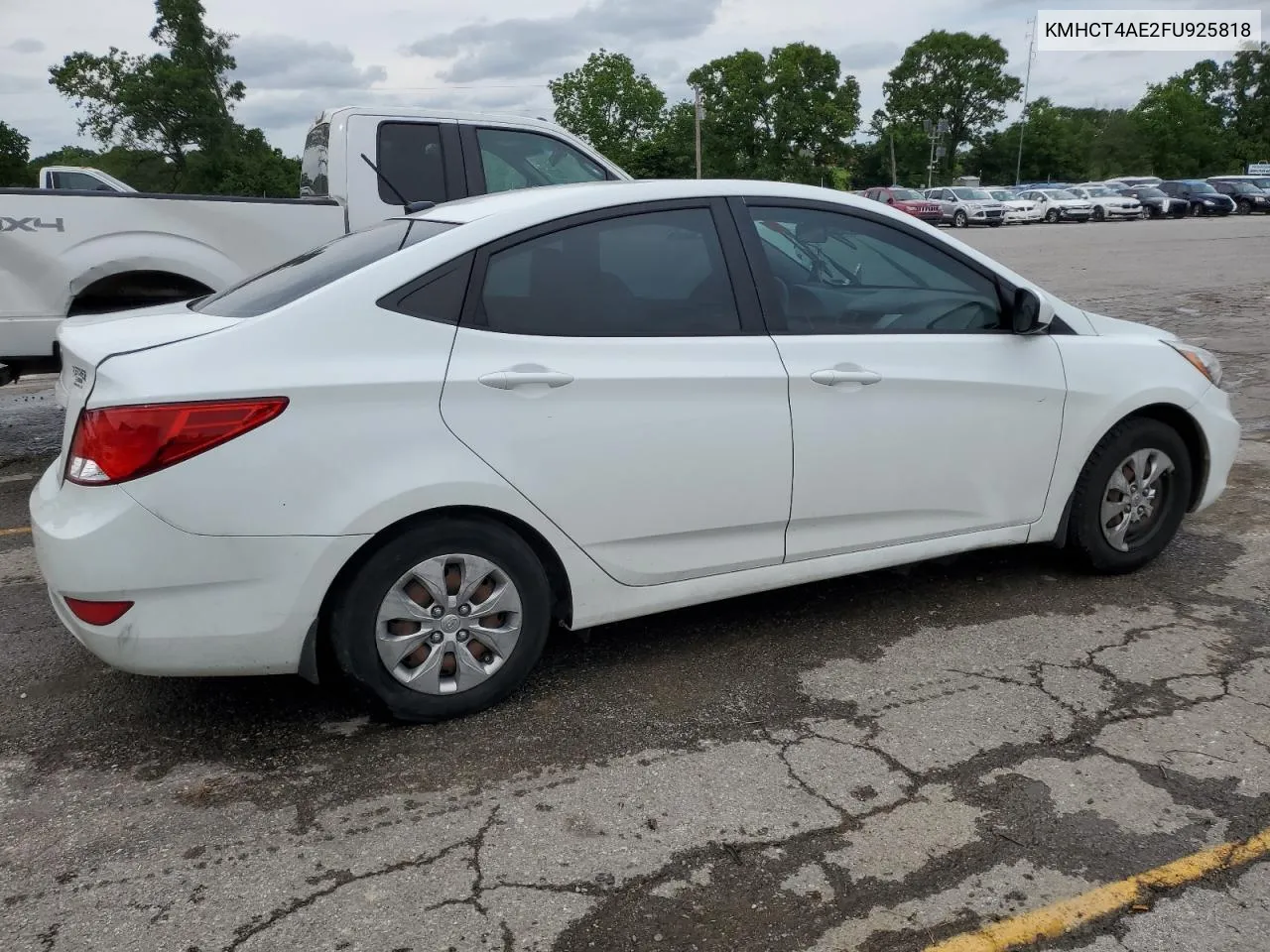 2015 Hyundai Accent Gls VIN: KMHCT4AE2FU925818 Lot: 55120984