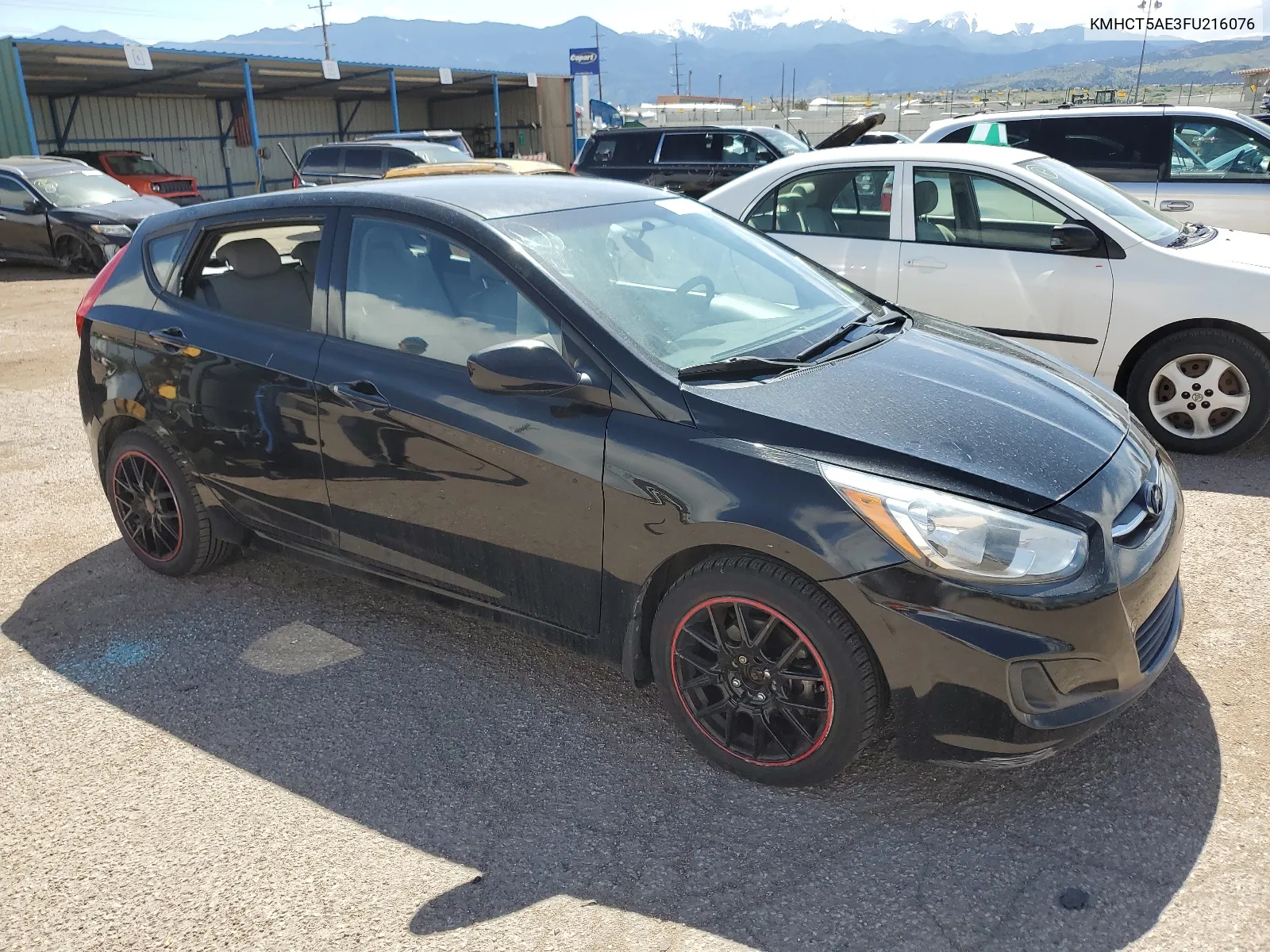 KMHCT5AE3FU216076 2015 Hyundai Accent Gs