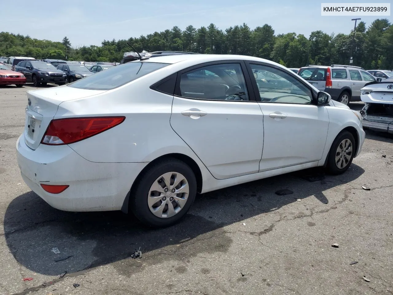 2015 Hyundai Accent Gls VIN: KMHCT4AE7FU923899 Lot: 59513834