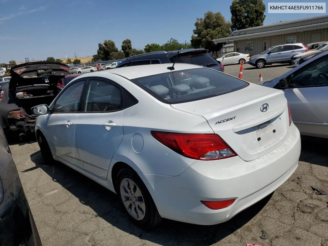 2015 Hyundai Accent Gls VIN: KMHCT4AE5FU911766 Lot: 59962044