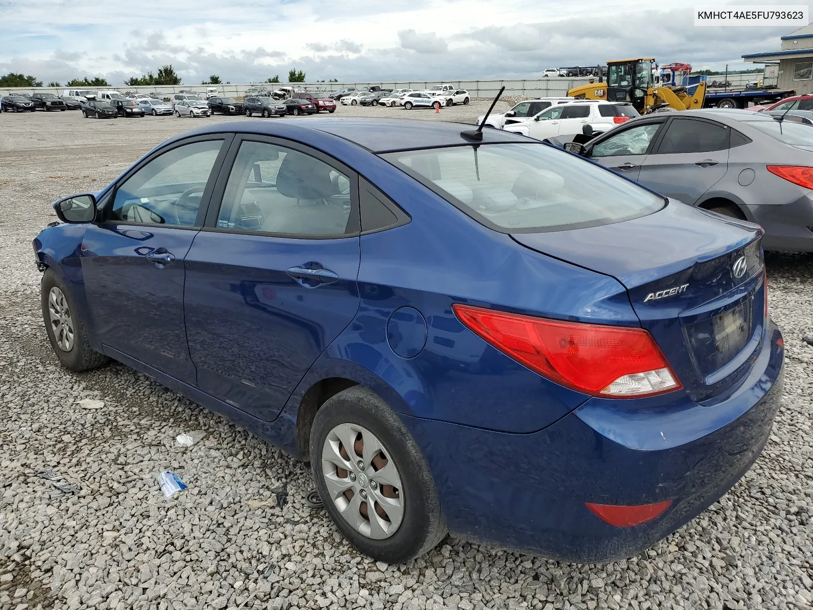 2015 Hyundai Accent Gls VIN: KMHCT4AE5FU793623 Lot: 61826974