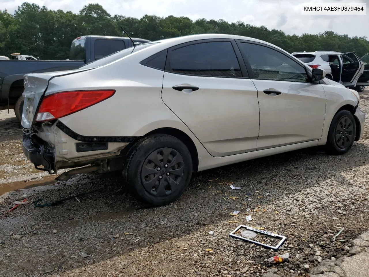 2015 Hyundai Accent Gls VIN: KMHCT4AE3FU879464 Lot: 64833104