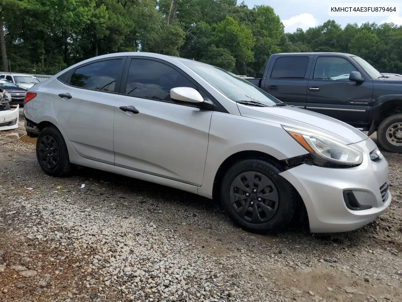 2015 Hyundai Accent Gls VIN: KMHCT4AE3FU879464 Lot: 64833104