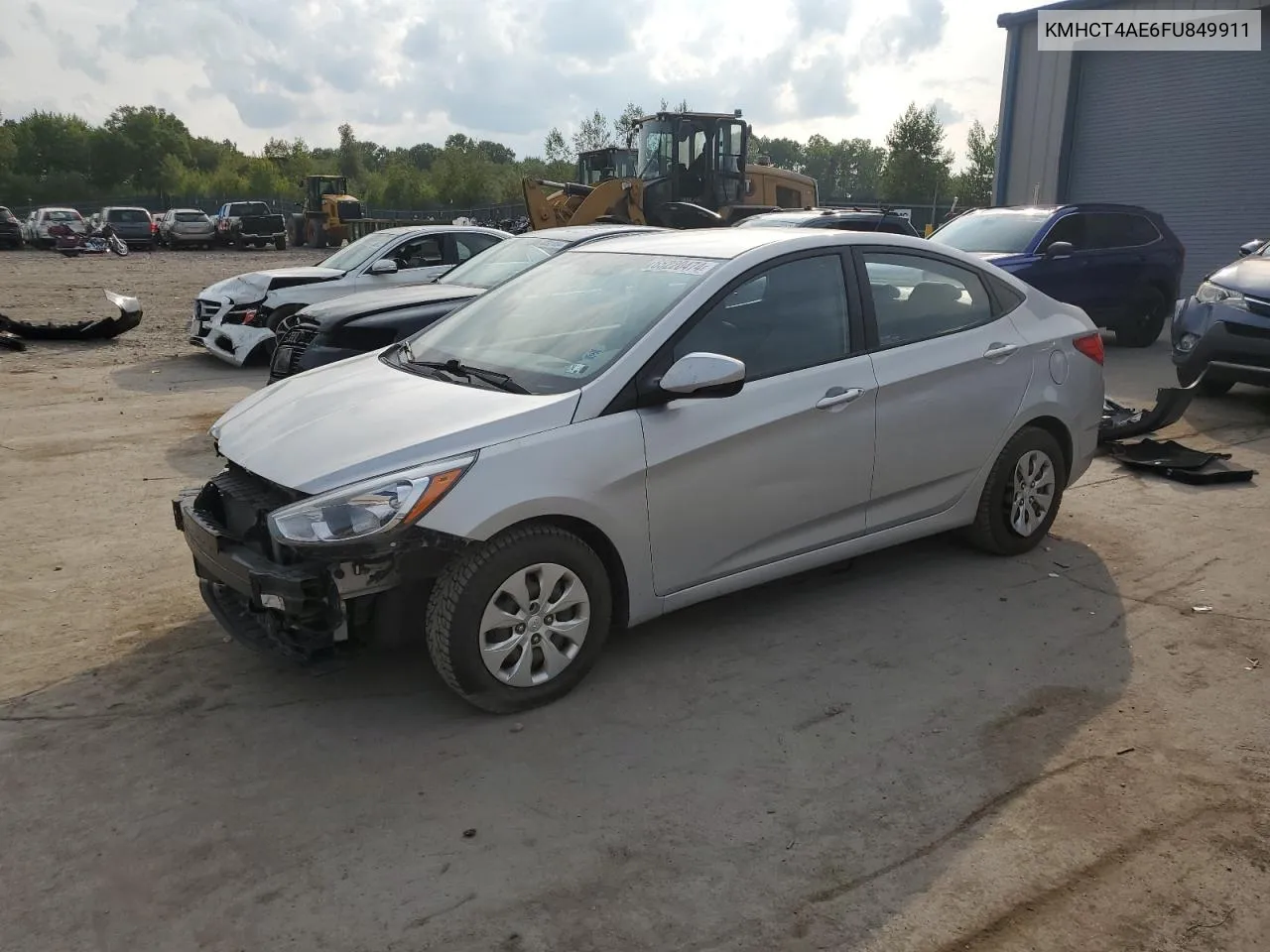 KMHCT4AE6FU849911 2015 Hyundai Accent Gls