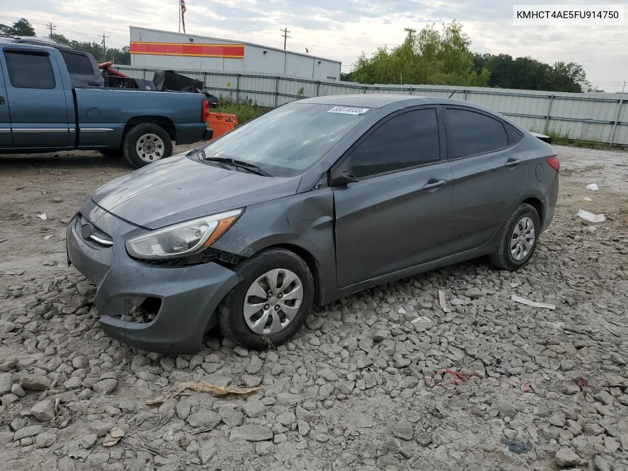 KMHCT4AE5FU914750 2015 Hyundai Accent Gls