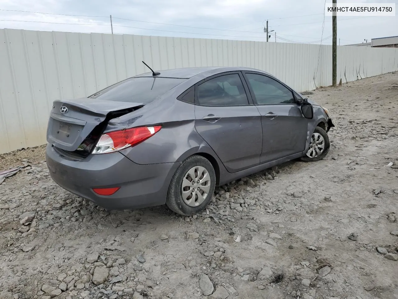 2015 Hyundai Accent Gls VIN: KMHCT4AE5FU914750 Lot: 66183254