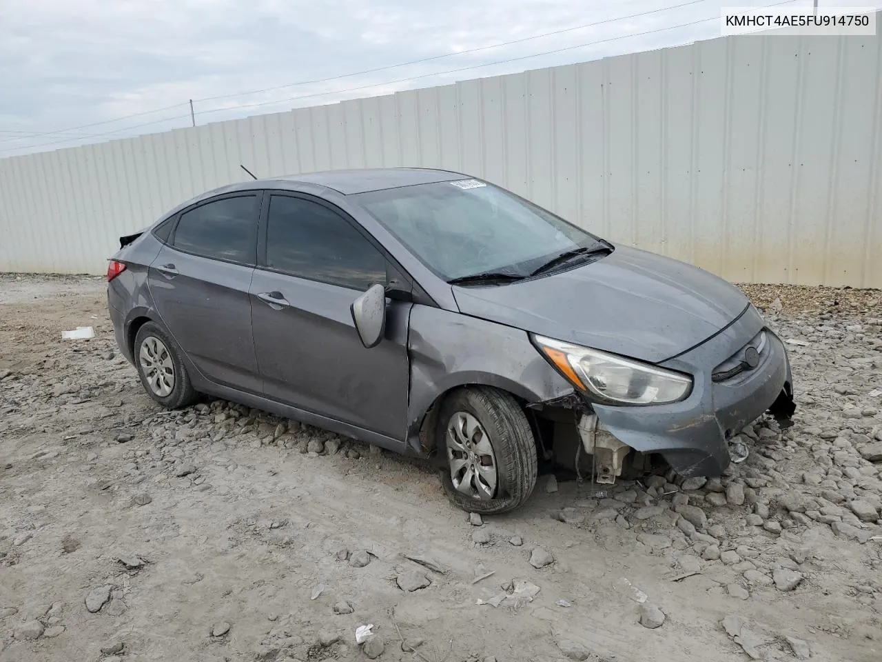 2015 Hyundai Accent Gls VIN: KMHCT4AE5FU914750 Lot: 66183254