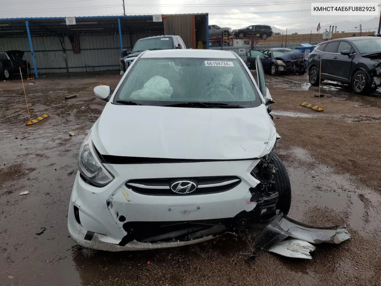 KMHCT4AE6FU882925 2015 Hyundai Accent Gls