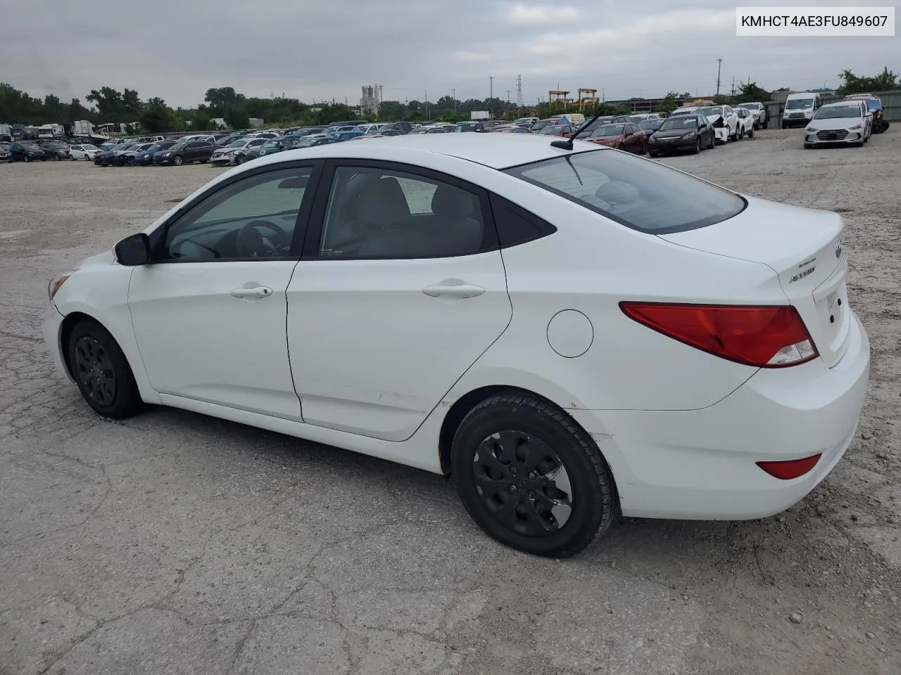 KMHCT4AE3FU849607 2015 Hyundai Accent Gls