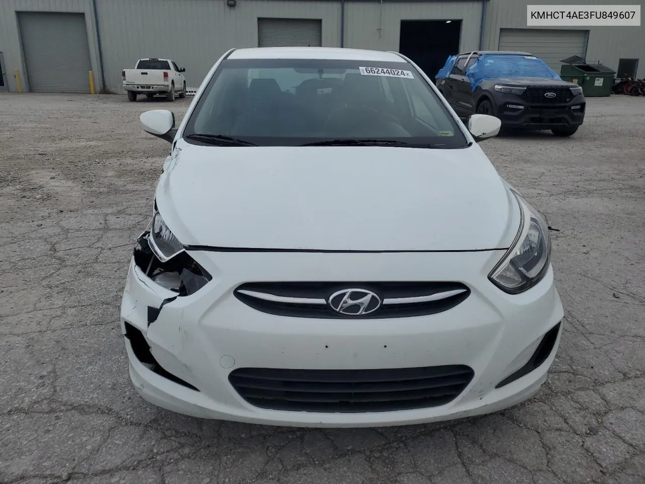 KMHCT4AE3FU849607 2015 Hyundai Accent Gls