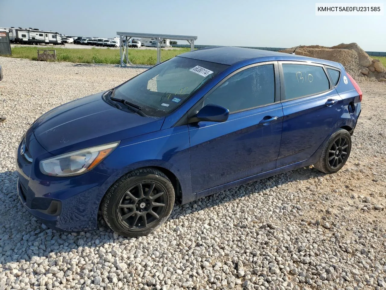 KMHCT5AE0FU231585 2015 Hyundai Accent Gs