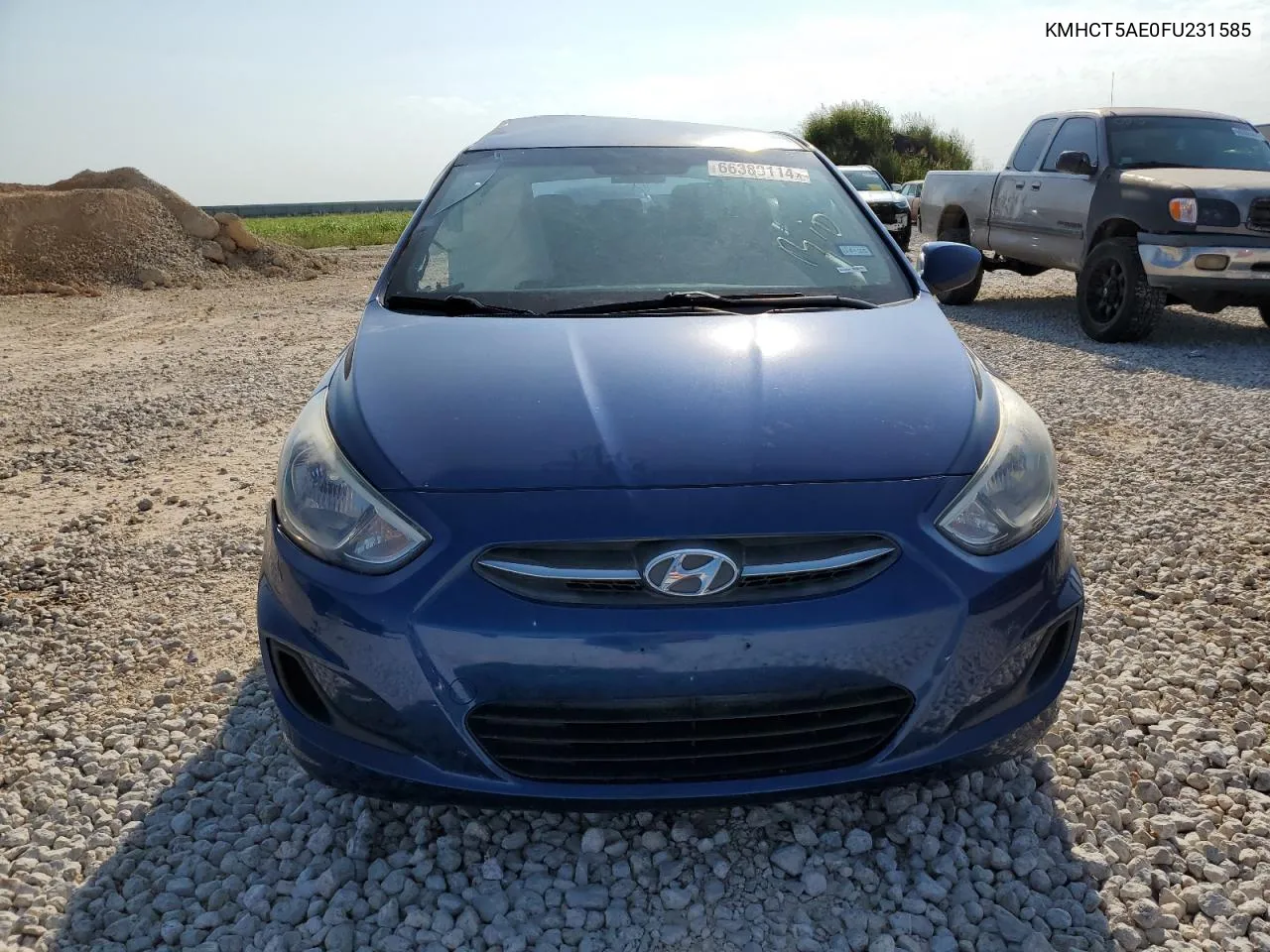 KMHCT5AE0FU231585 2015 Hyundai Accent Gs