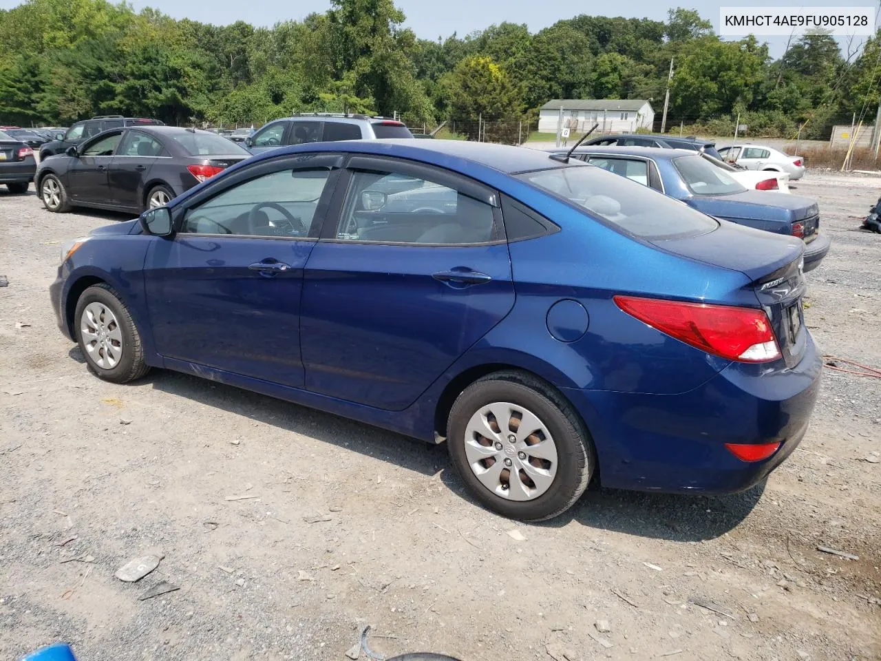 2015 Hyundai Accent Gls VIN: KMHCT4AE9FU905128 Lot: 67340184