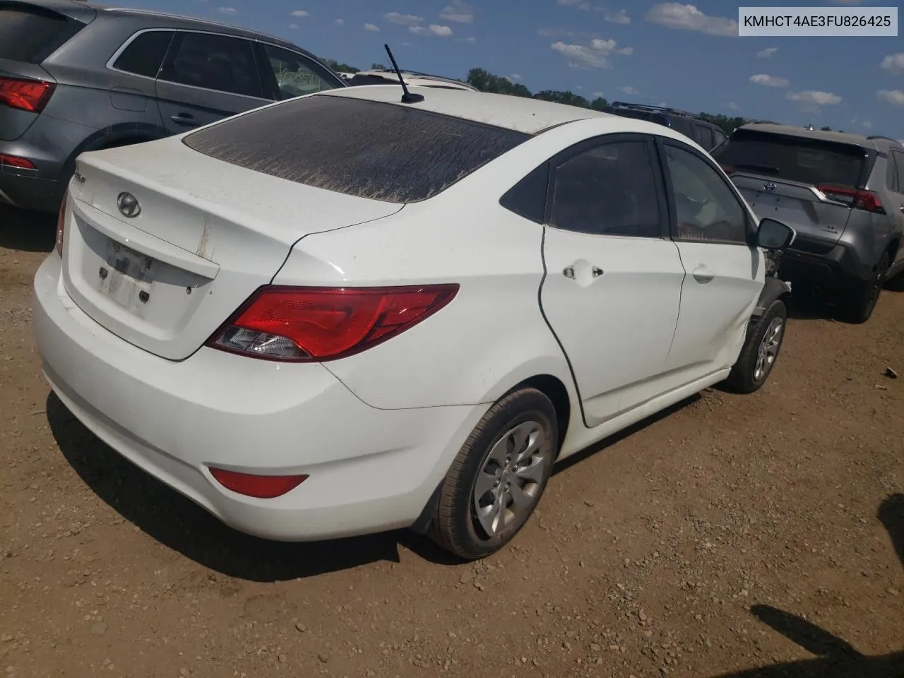 KMHCT4AE3FU826425 2015 Hyundai Accent Gls