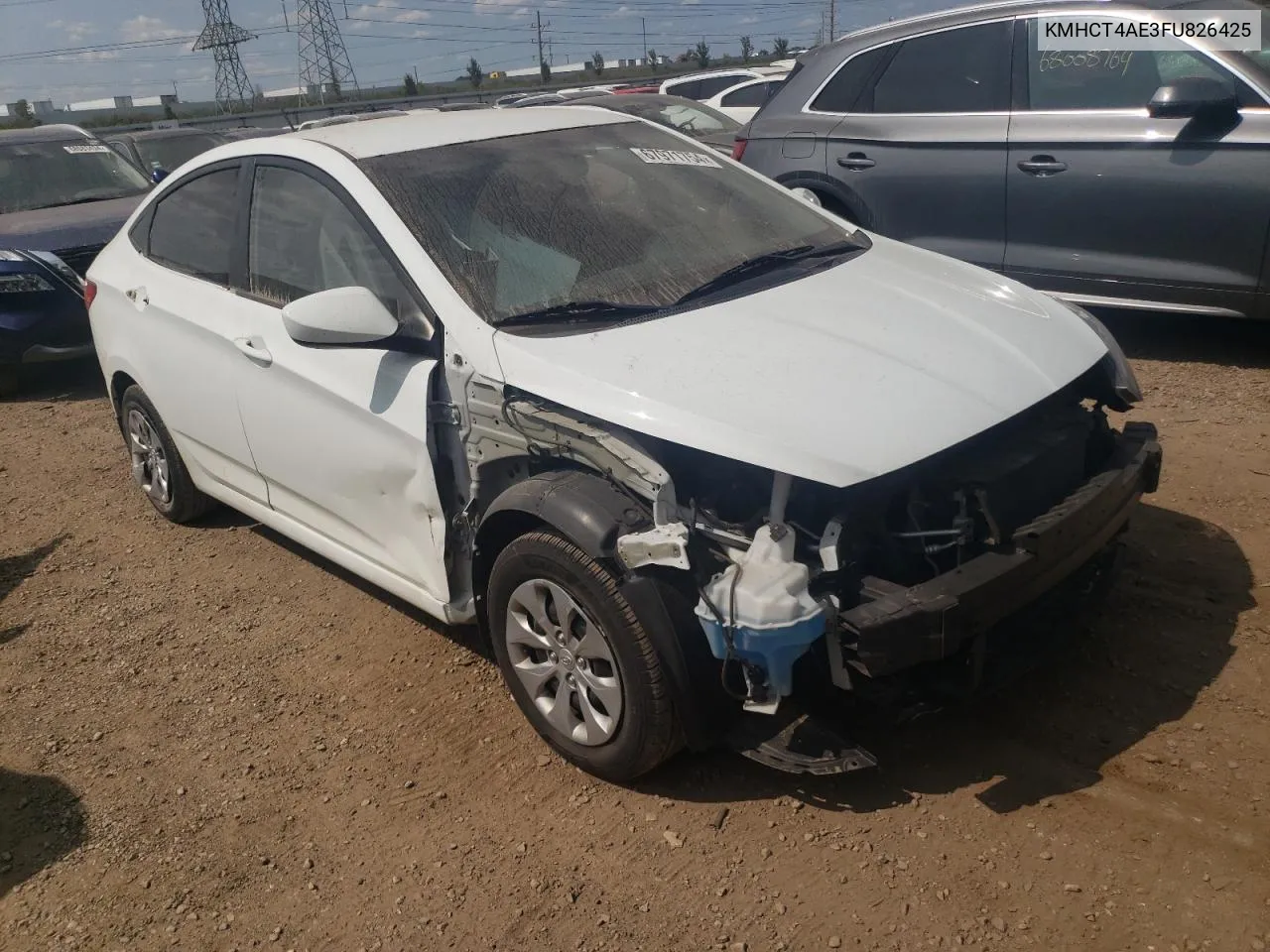 KMHCT4AE3FU826425 2015 Hyundai Accent Gls