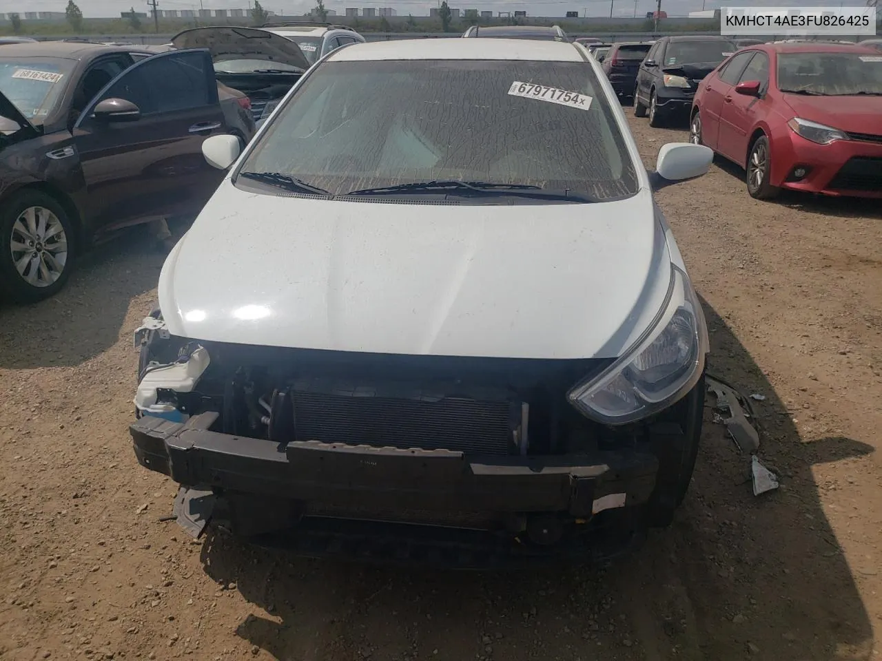 KMHCT4AE3FU826425 2015 Hyundai Accent Gls