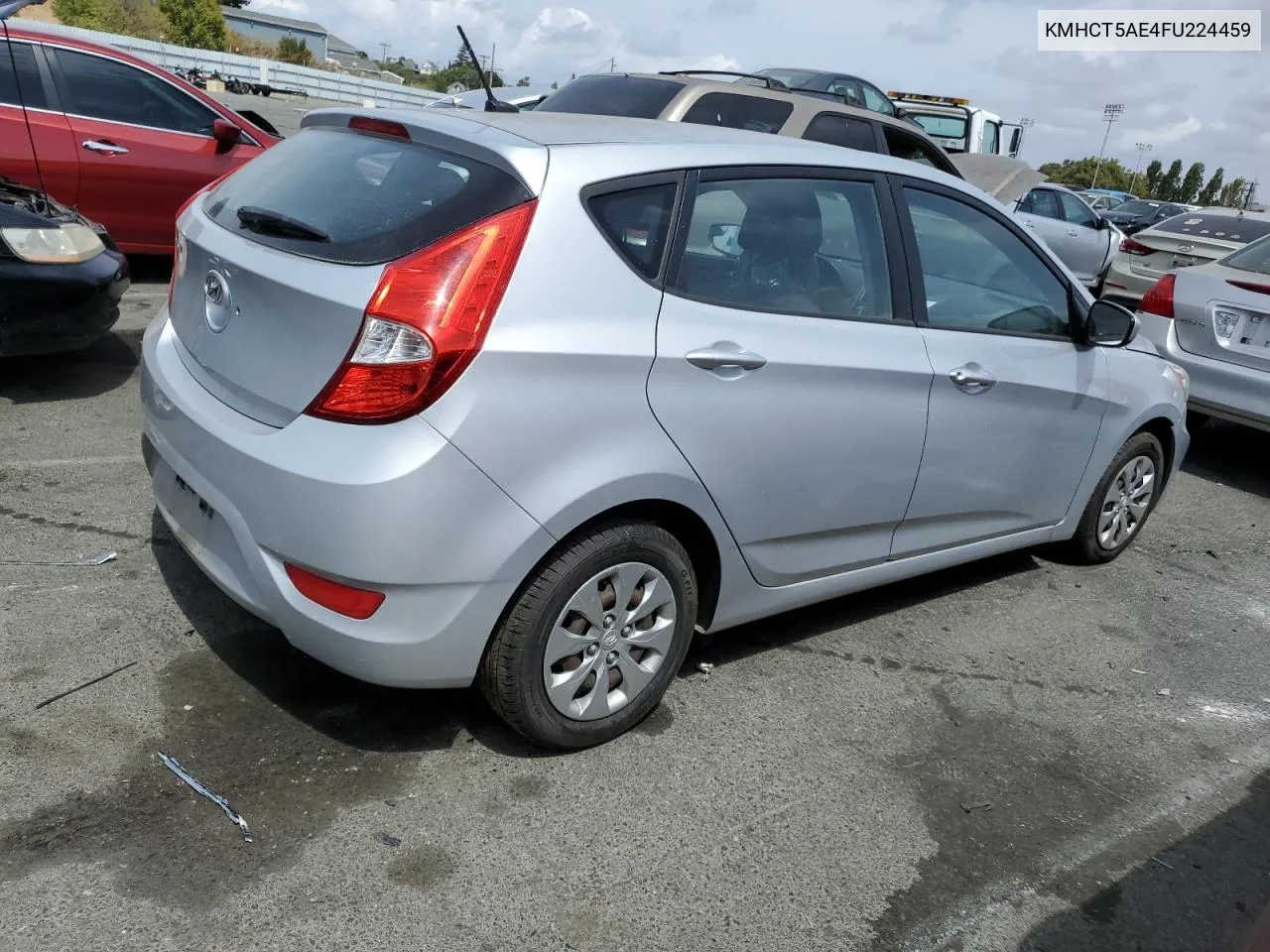 2015 Hyundai Accent Gs VIN: KMHCT5AE4FU224459 Lot: 68703684