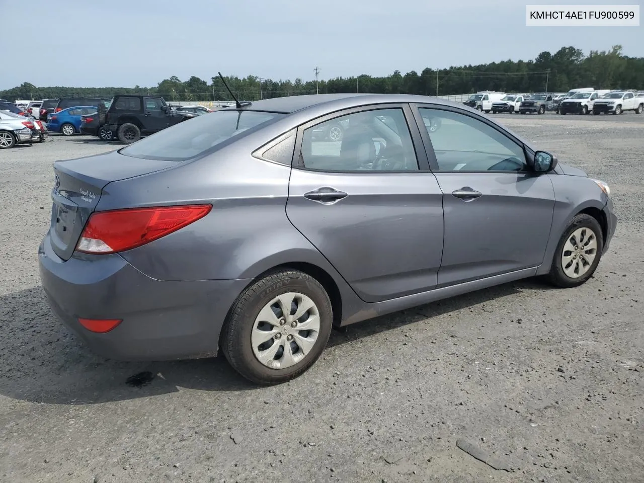 2015 Hyundai Accent Gls VIN: KMHCT4AE1FU900599 Lot: 68903764