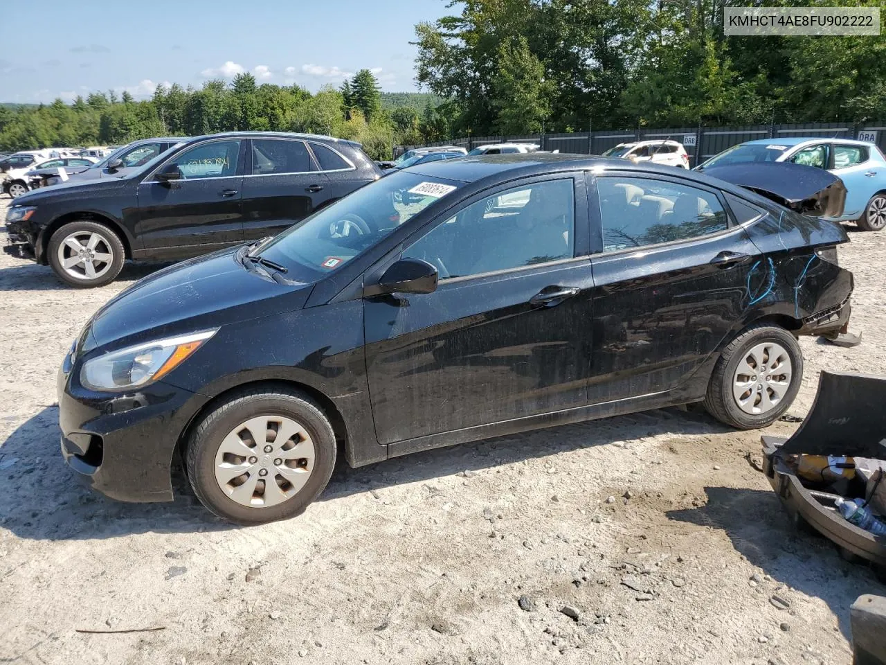 2015 Hyundai Accent Gls VIN: KMHCT4AE8FU902222 Lot: 69083614