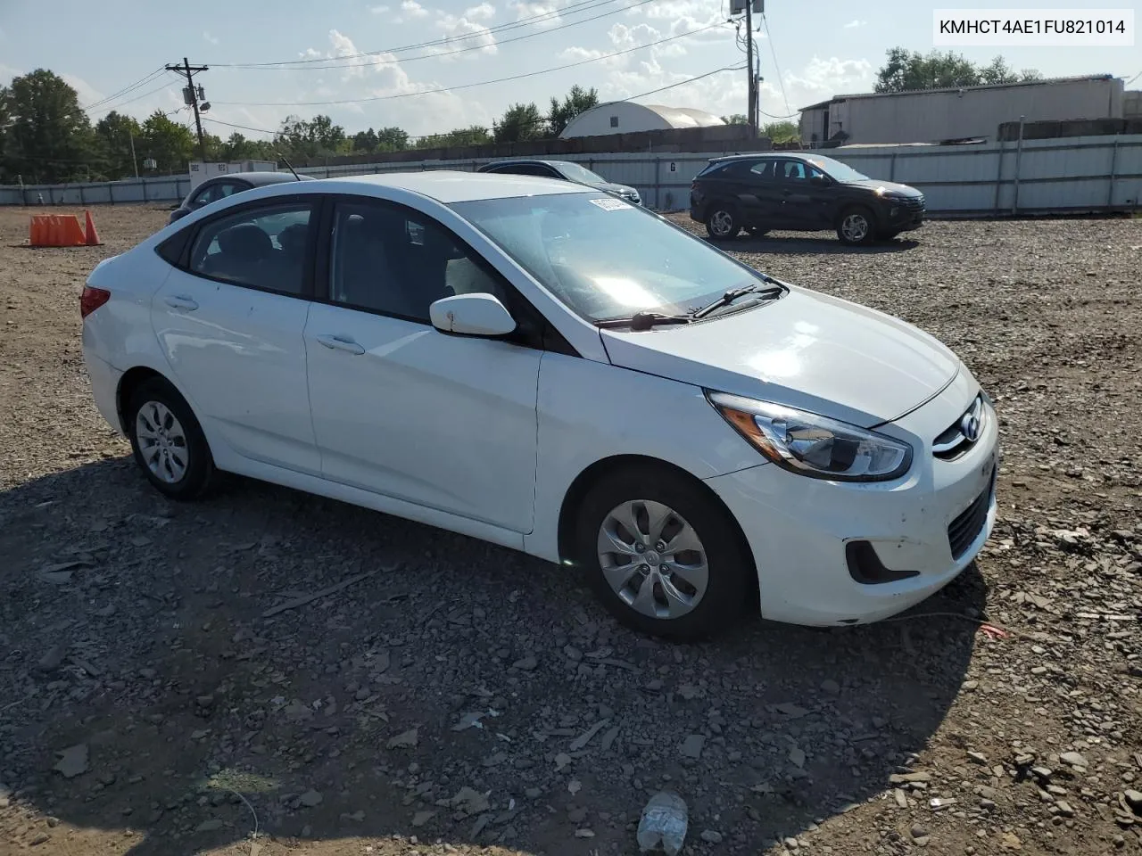 2015 Hyundai Accent Gls VIN: KMHCT4AE1FU821014 Lot: 69172744