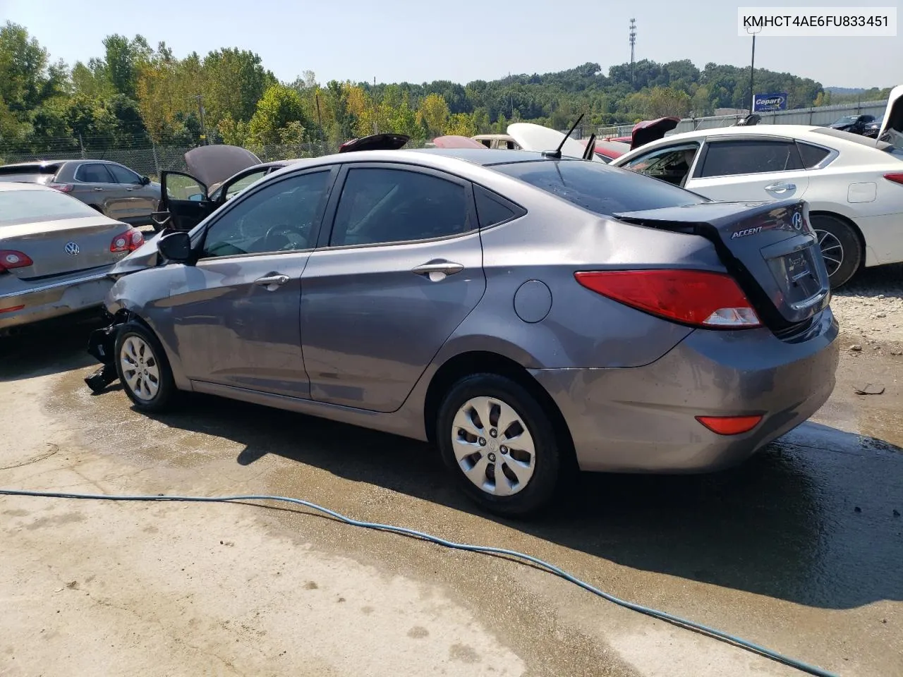 KMHCT4AE6FU833451 2015 Hyundai Accent Gls