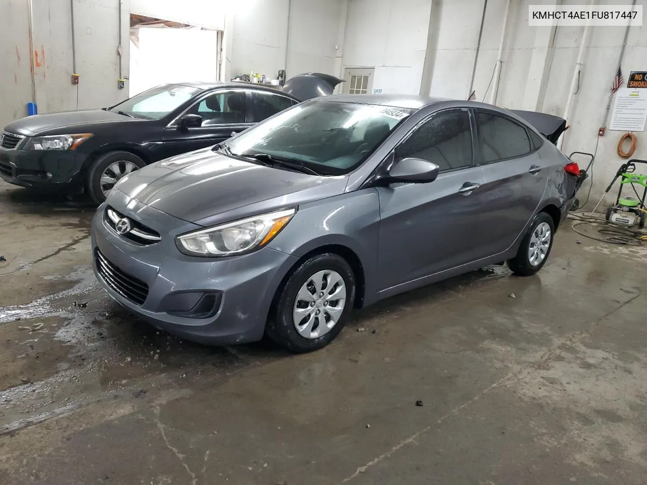 2015 Hyundai Accent Gls VIN: KMHCT4AE1FU817447 Lot: 69394934