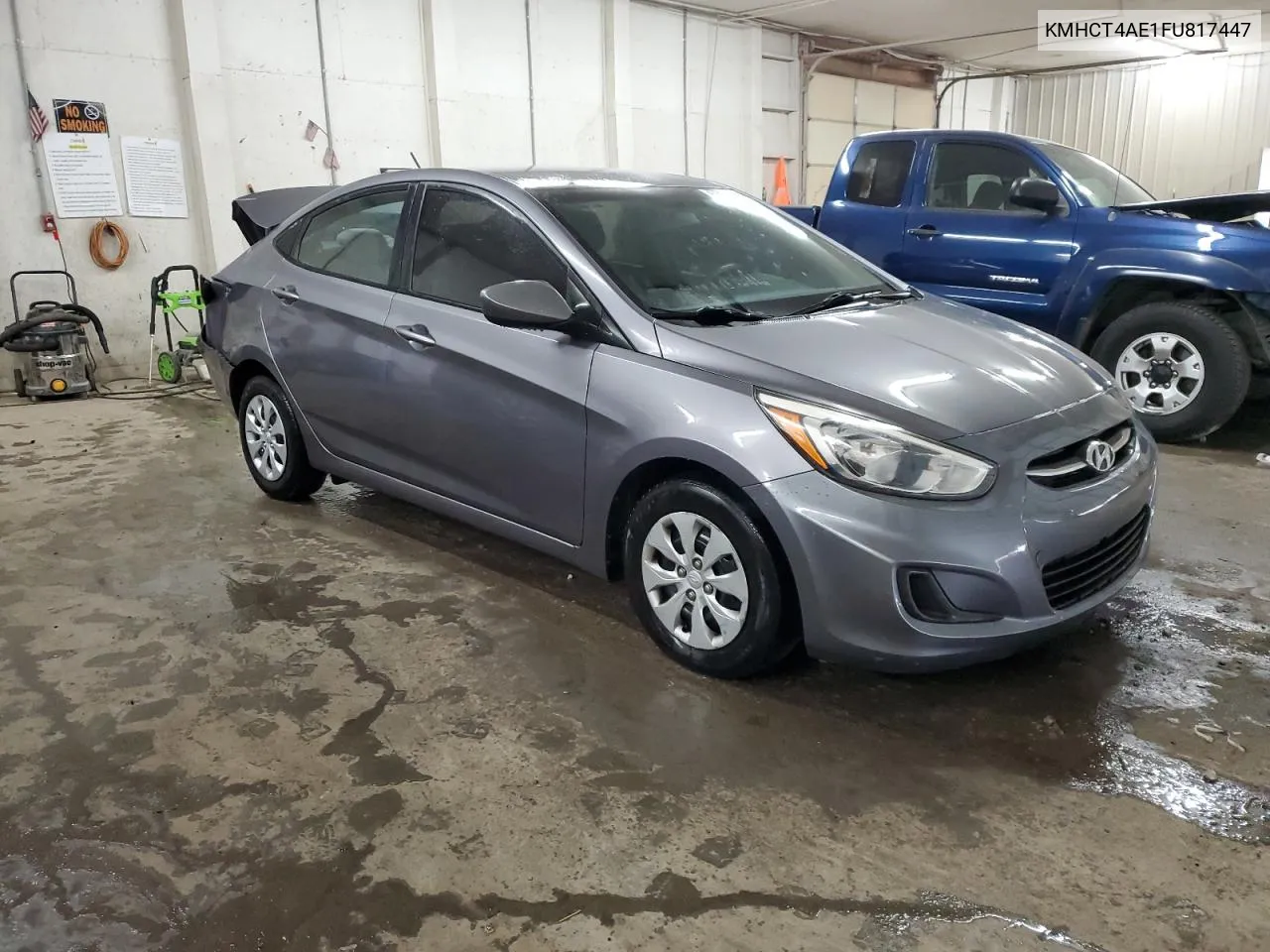 2015 Hyundai Accent Gls VIN: KMHCT4AE1FU817447 Lot: 69394934