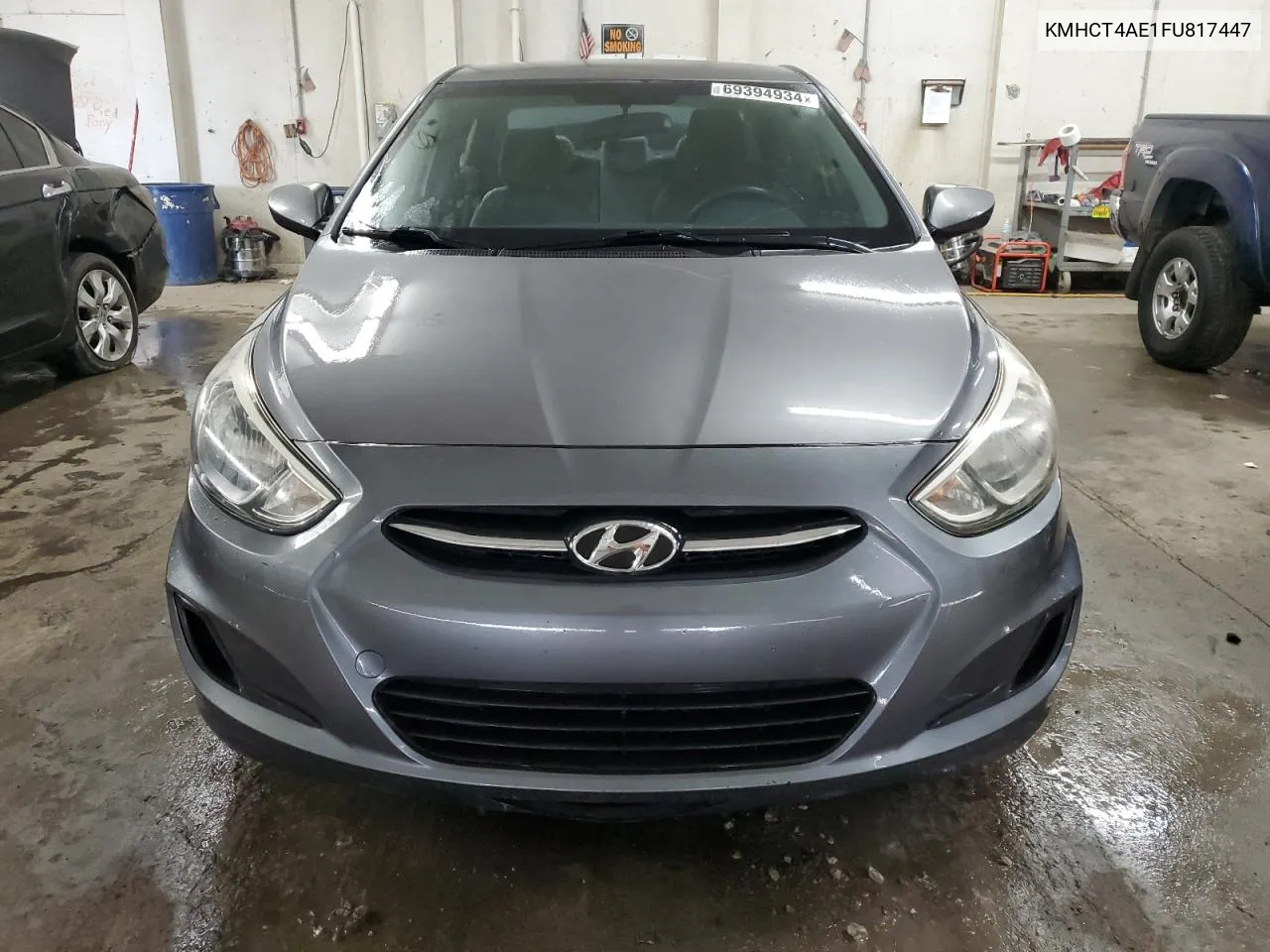 KMHCT4AE1FU817447 2015 Hyundai Accent Gls