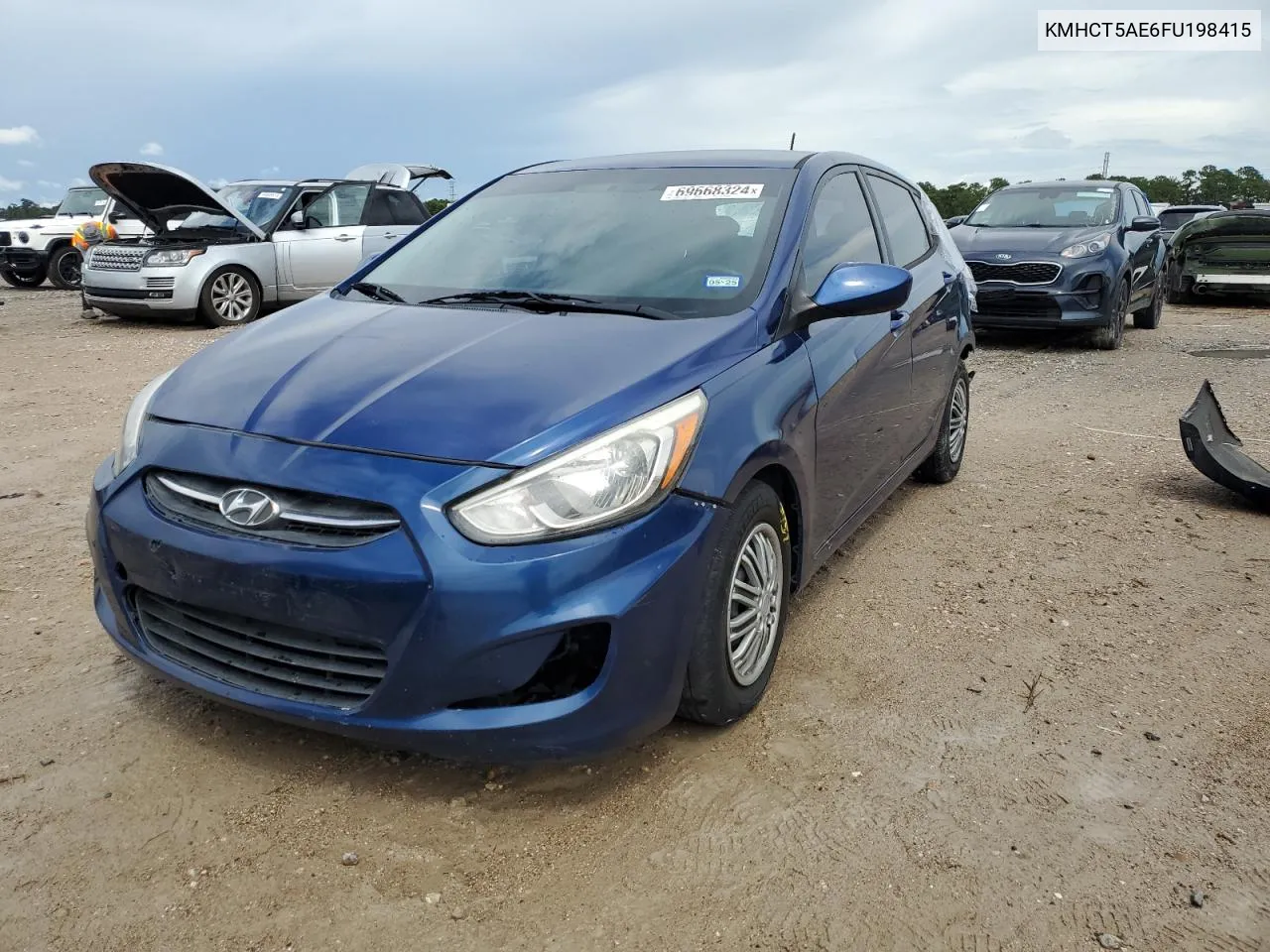 KMHCT5AE6FU198415 2015 Hyundai Accent Gs