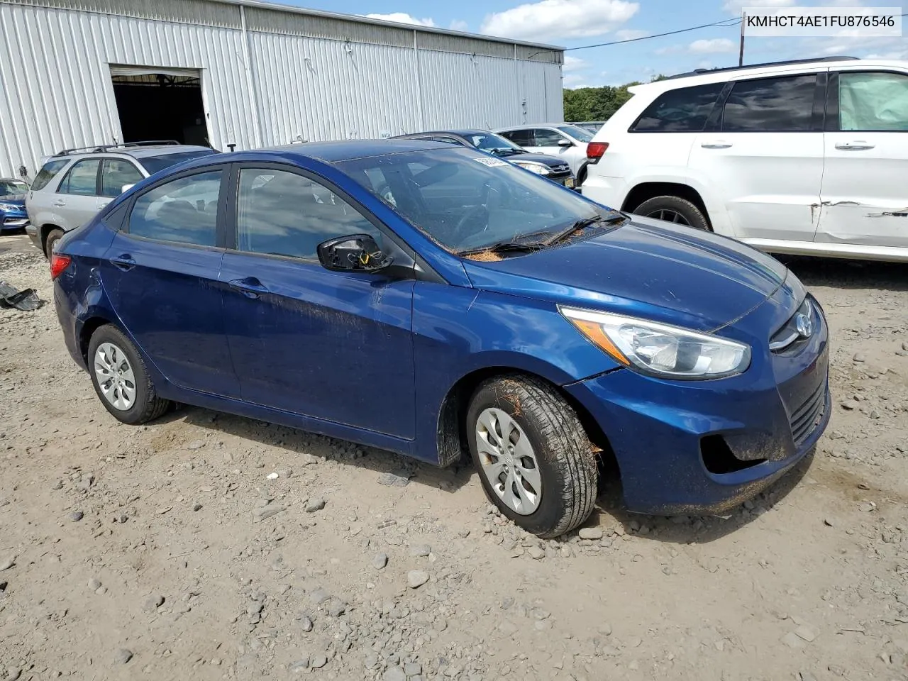 2015 Hyundai Accent Gls VIN: KMHCT4AE1FU876546 Lot: 69674064