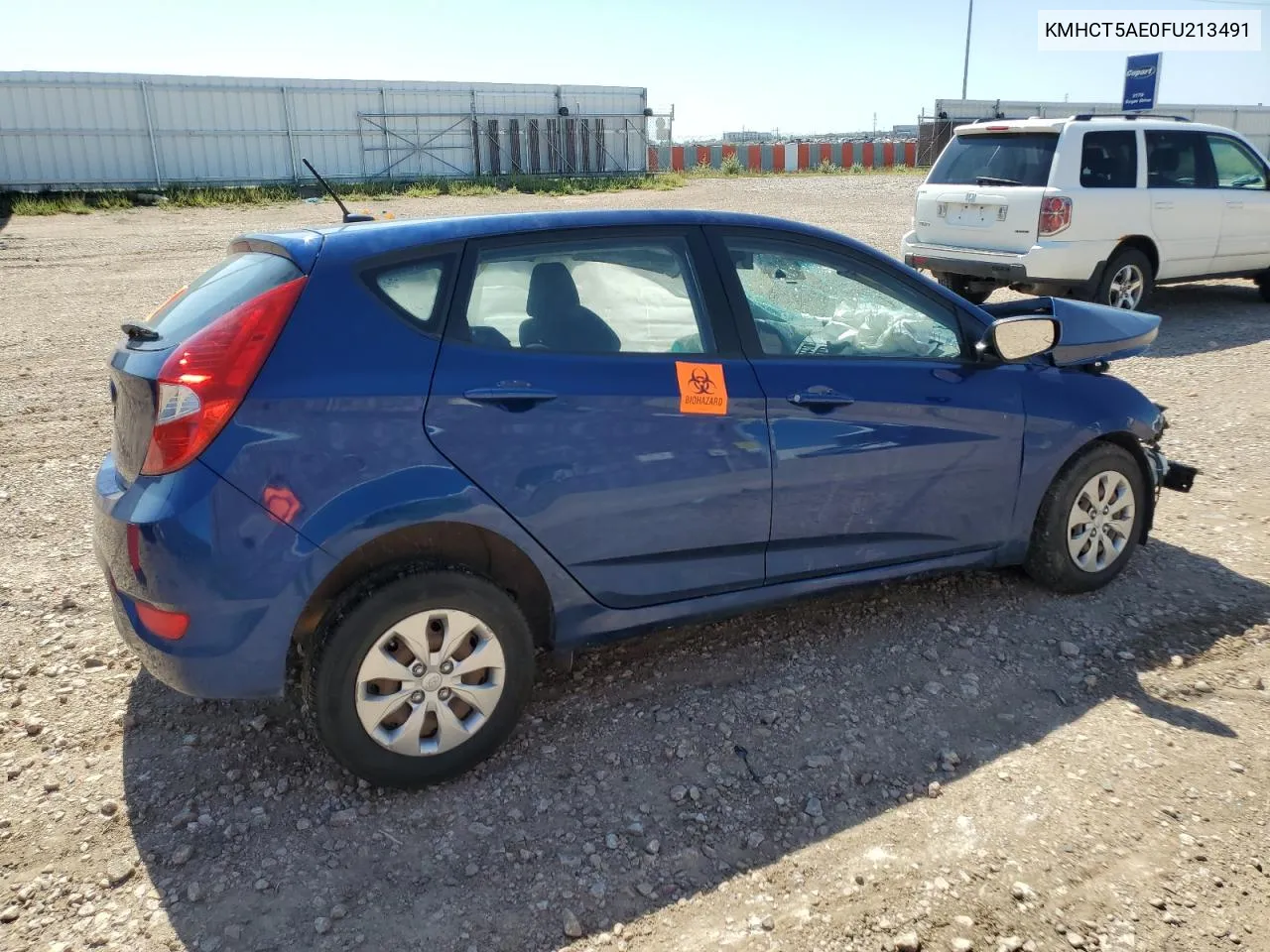 KMHCT5AE0FU213491 2015 Hyundai Accent Gs