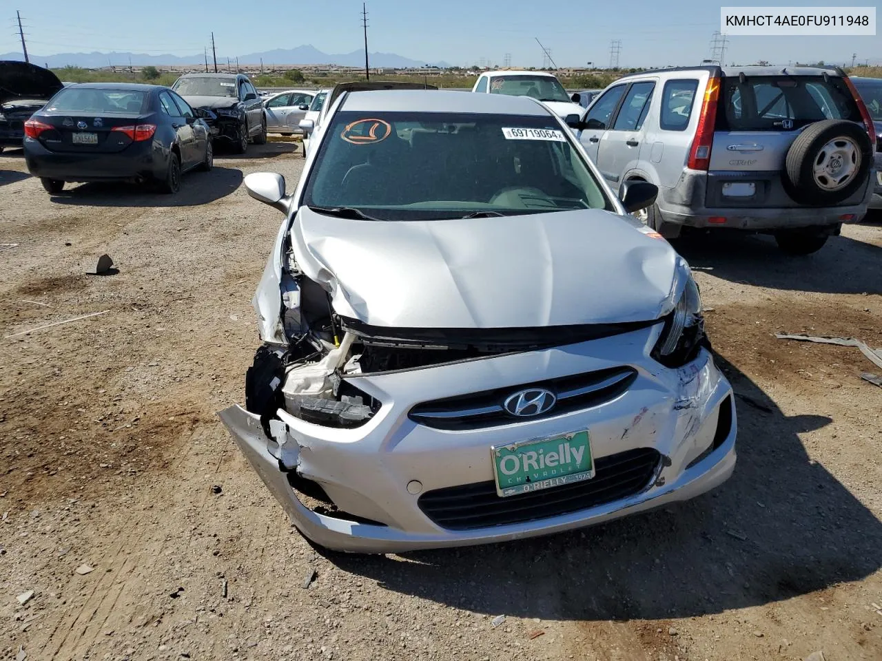 KMHCT4AE0FU911948 2015 Hyundai Accent Gls