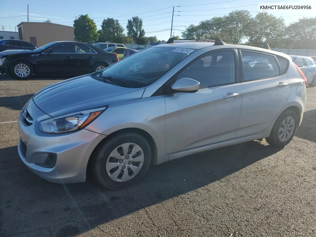 2015 Hyundai Accent Gs VIN: KMHCT5AE6FU204956 Lot: 69794014